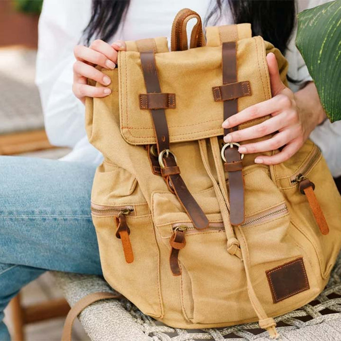 6 Reasons Why You Should Buy A Vintage Canvas Backpack