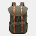 High Capacity Travel Laptop Canvas Backpack