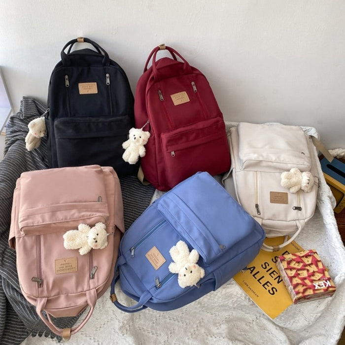 Korean Style School Backpack Tote Bag