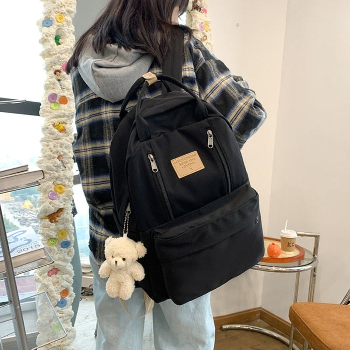 Korean Style School Backpack Tote Bag