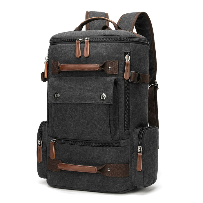 Large Vintage Canvas Laptop Backpack