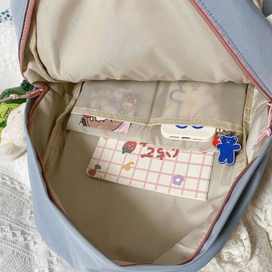 Waterproof Small Nylon School Backpack