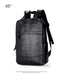 Faux Leather Travel Laptop Backpack