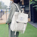 Japanese Style Teens Canvas School Backpack
