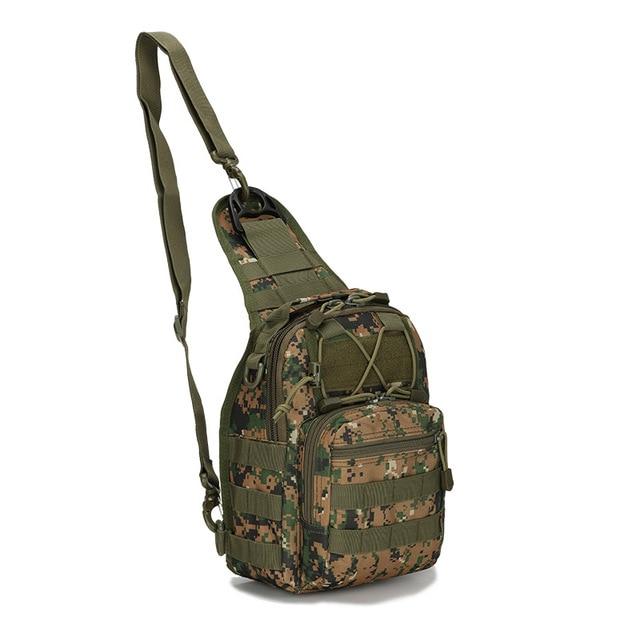 Sling Crossbody Backpack, Canvas Multi-Purpose Waterproof Outdoor