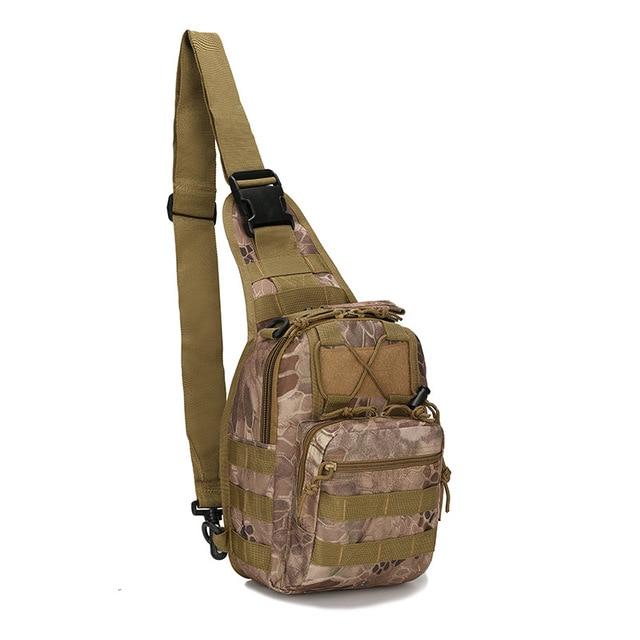 Military Tactical Crossbody Sling Bag —