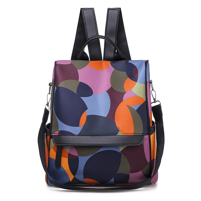 Oxford Anti-Theft Backpack - Colorful