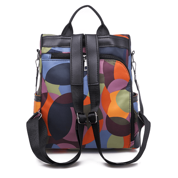 Oxford Anti-Theft Backpack - Colorful