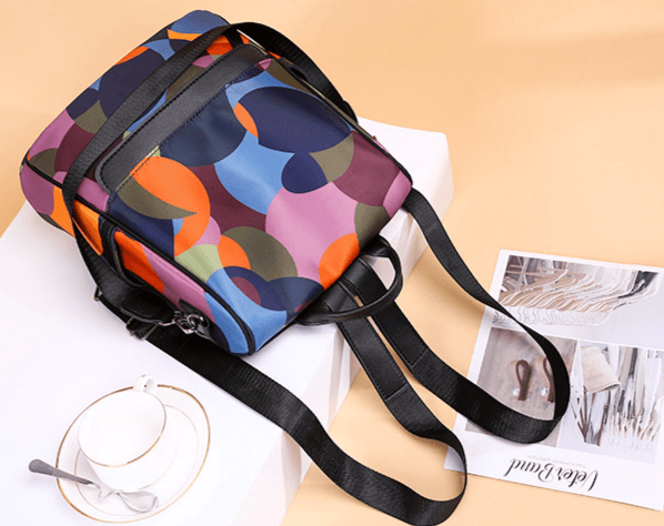 Oxford Anti-Theft Backpack - Colorful