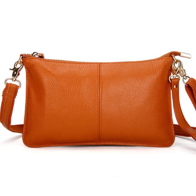 Small Leather Clutch Handbag