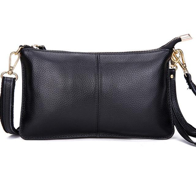 Small Leather Clutch Handbag