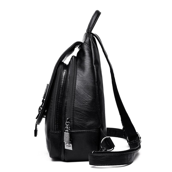 The Classic - Genuine Leather Backpack Purse