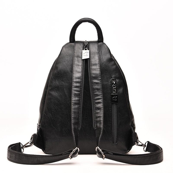 Hipster Women Bag Genuine Leather Backpack Purse Retro Fashion Backpack |  eBay