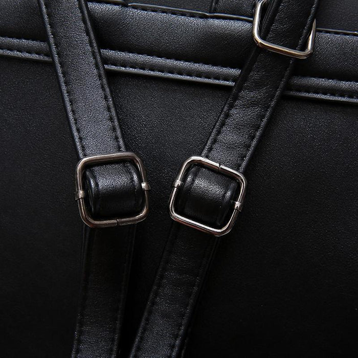Small Vegan Leather Backpack Purse