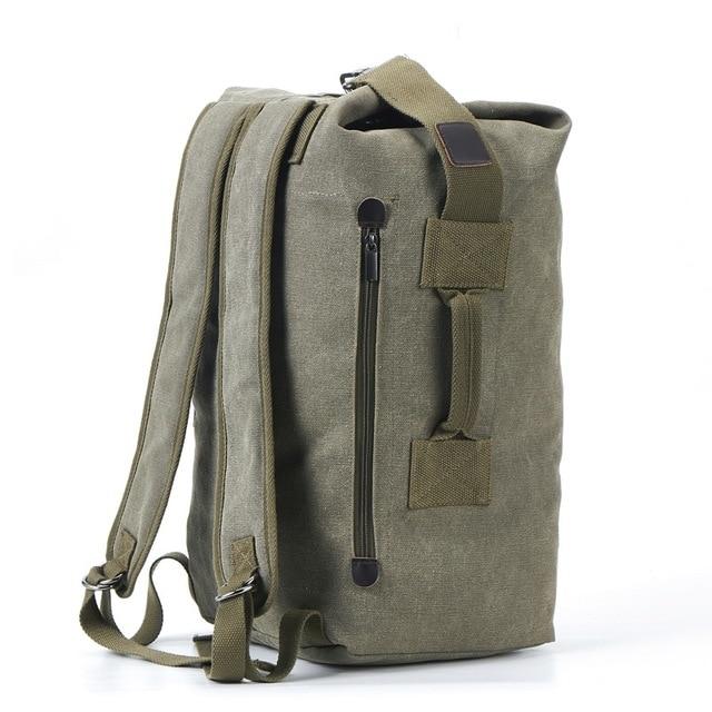 Military Canvas Army Duffle Backpack From Pesann