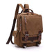 Vintage Canvas Shoulder Sling Bag Backpack